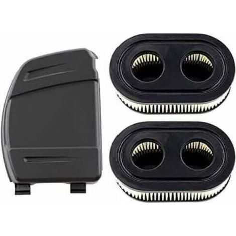 Ensemble de 2 Filtres à Air avec Couvercle de Filtre à Air pour Moteurs Briggs & Stratton 550E, 575EX, 575IS, 625EXI, 650EXI, 675EXI, 675IS, Remplace les Pièces 594106, 798339, 798452, 593260 (1/5)