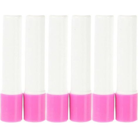 Lot de 6 recharges bleues de qualité supérieure pour stylo à colle, tissus matelassés (1/5)