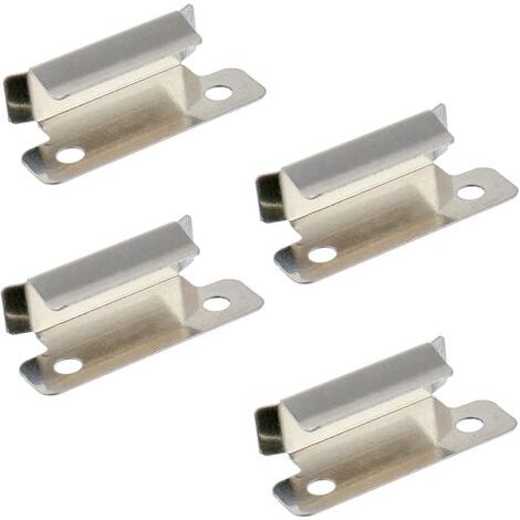 Morsetto di fissaggio per piano di stampa 3D in vetro riscaldato, compatibile con Ender 3, Ender 3 v2, Ender 3S, Ender 3 Pro, Ender 5 Pro, CR-20 Pro, CR-10S Pro Series (confezione da 4) (1/5)