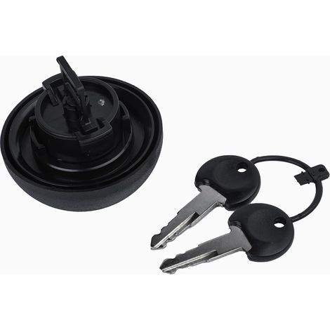 Bouchon Réservoir de Carburant pour Clio Kangoo Laguna Mégane Scénic Trafic Twingo Dokker Duster Logan Sandero avec 2 Clés 7701471585