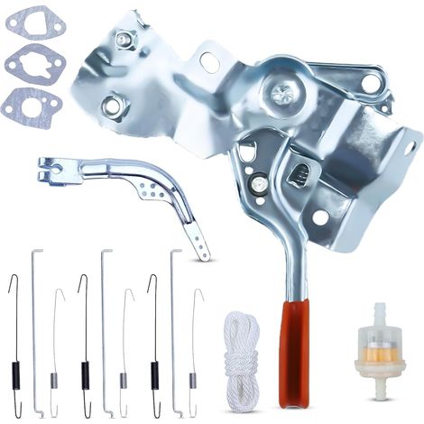 Kit de levier de bras de contrôle des gaz avec tige de régulateur et ressort pour Honda GX140 GX160 GX200 5,5HP 6,5HP Moteur avec filtre à carburant