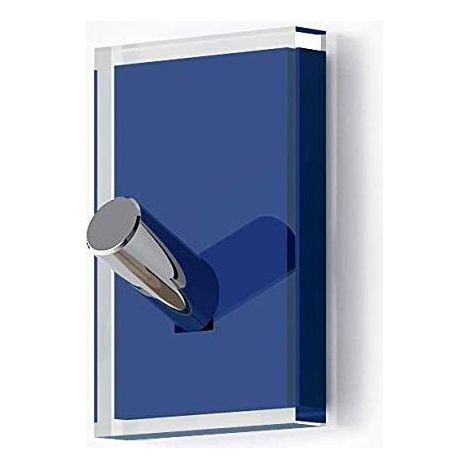 Gedy Gancio Appendiabiti Rainbow Blu Resina 6,5x4,3x3,2 Cm (1/2)