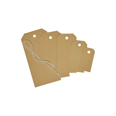 ratioform  Cartellini  marrone  conf da 1000 pz  lungh x (1/2)