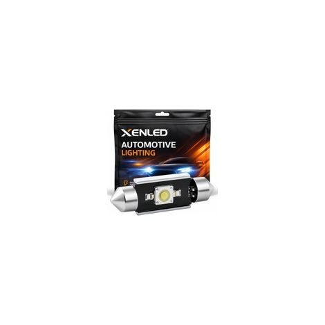Ampoule LED OSR 42mm C10W 12V - Blanc 5000K - CANBUS - XENLED - Sans erreur tableau de bord (1/5)