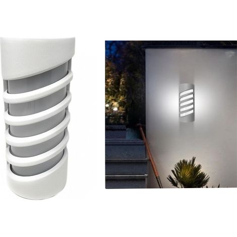 Applique Lampada Parete LED 14W Esterno Moderna Bianca Luce Fredda Spirale FD-13 (1/5)