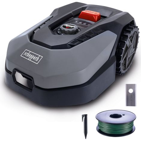 Mähroboter RoboCut XL600 Scheppach 600 qm²  18cm Schnittbreite  20-60 mm Schnitthöhe  Regensensor (1/5)