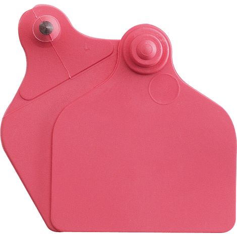 Boucles de marquage Ukal Flex maxi+maxi nue rouge x20 (1/3)