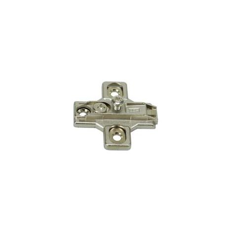 BASETTE PER CERNIERE INCASSO REGISTRABILI B2R3E- - mm.3h. - 10 pezzi SALICE