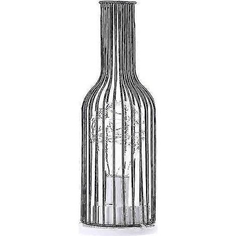 Lampe de chevet LED artistique, lampe de bureau (bouteille de vin) (1/3)