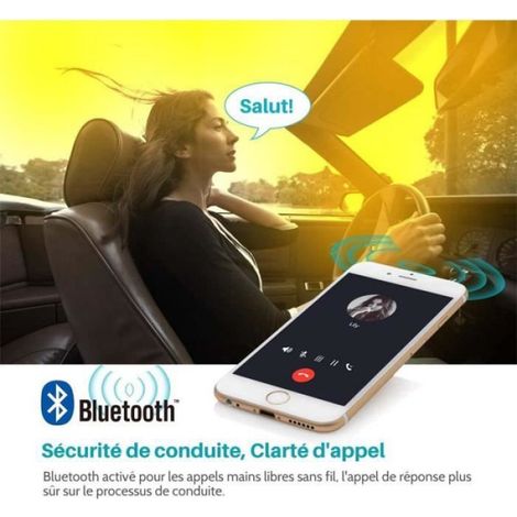 Autoradio - - 1 Din - Bluetooth Mains Libres - 4x60W - USB/AUX/FM/MP3 (1/4)