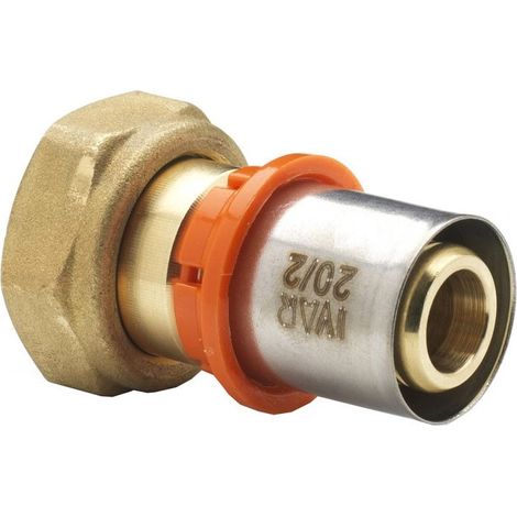 MP 5703 Raccordo diritto con dado girevole a tenuta piana ø3/4"F x 26/3 510088MP