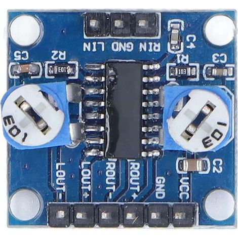 5 Stück 5Wx2 Digitalverstärkerplatine Stereo-Verstärkermodul mit Lautstärkepotentiometer PAM8406 (1/5)
