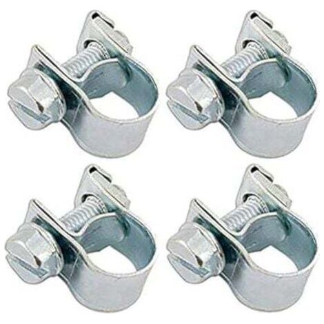 4x COLLIER DURITE ESSENCE A VISSER TONDEUSE MOTOCULTURE MOBYLETTE MOTO (6-8mm)