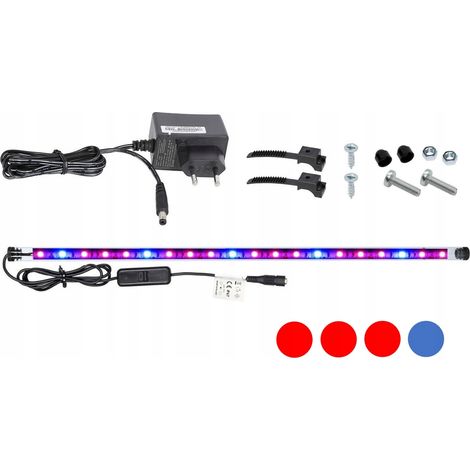 L谩mpara fluorescente LED PLANT para acuario de 70 cm GROW 3:1 (1/5)
