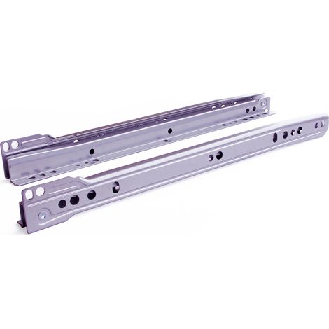 Guide per cassetti a rullino - 300 mm. - argento