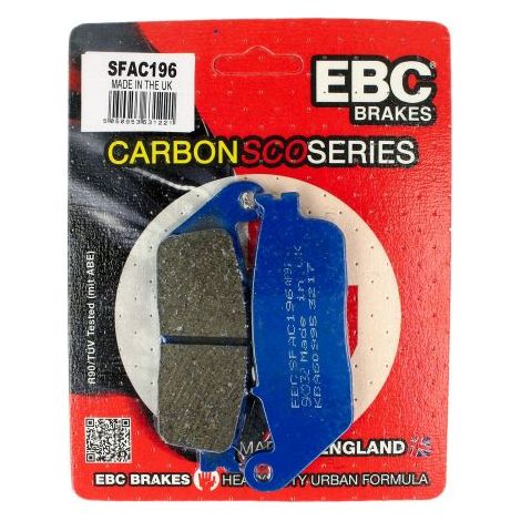 EBC Brakes Pastiglie Moto SFAC196 Honda Silver Wing Yamaha XC Versity X-City Kymco Xciting SYM Voyager (1/2)