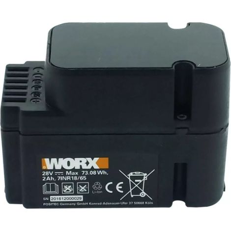 ORIGINAL WORX Rasenmähroboter WG796E.1 Lithium-Batterie 2,0 Ah 28 V WA3225
