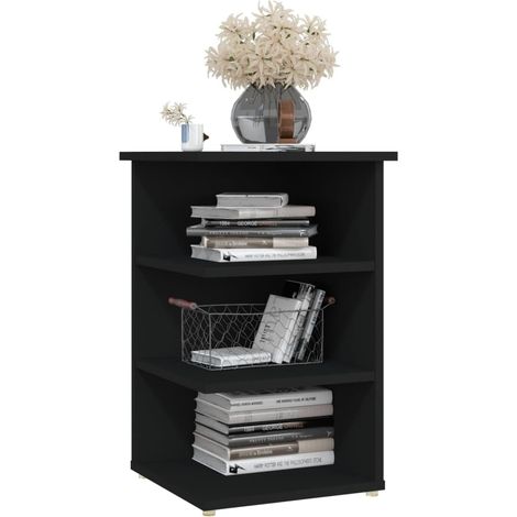 Armoire latérale Noir 35x35x55 (1/5)