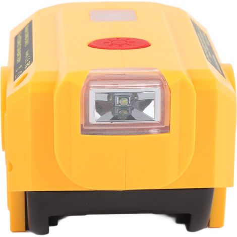 Convertisseur portable 200W pour batterie 18V, onduleur avec éclairage LED 200LM, compatible DCB206 205 DCB204 (1/5)