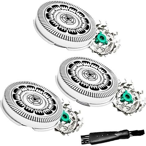 Têtes de rasage de rechange SH60 pour rasoirs Philips, lames de rechange pour rasoirs Philips, pièces de rechange pour hommes séries 6000 S6000 S6550 S6840 (1/5)