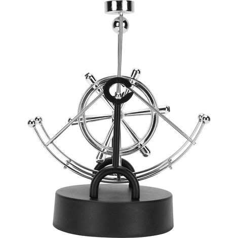 Magnetischer Ventilator mit Perpetuum Mobile, physikalisch oszillierendes Spielzeug zur Büro- und Möbeldekoration. (1/5)