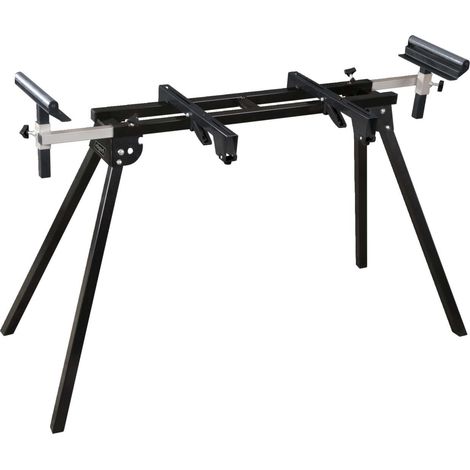 Cavalletto supporto universale per troncatrici UUG1550-BE scheppach black