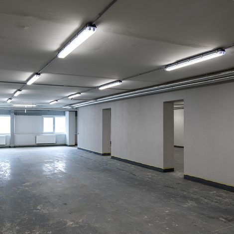 Wannenleuchte LED Feuchtraumlampe weiß Werkstattleuchte Industrie IP65, Kunststoff, 1x LED 48W 5760lm 4000K neutralweiß, LxBxH 150x6,5x5,8 cm, 8er Set (1/5)