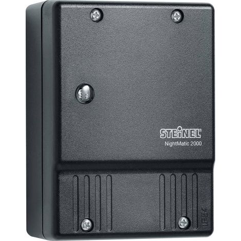 NightMatic 2000 Controlador Negro de Iluminación Fotoeléctrico Steinel