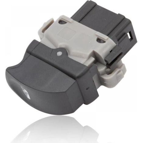 Botón del interruptor de la ventanilla del lado del pasajero delantero. Compatible con Clio 3 y Twingo 2. Número de pieza: 8200214936
