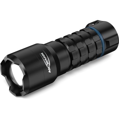 ANSMANN Survival lampe de poche 450 lumens rechargeable, camping randonnée