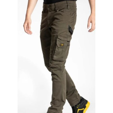 Pantaloni da lavoro Rica Lewis Jobc - 52 (EU) - Verde militare (1/5)