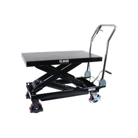Chariot élévateur à ciseaux avec table élévatrice, capacité 500 kg