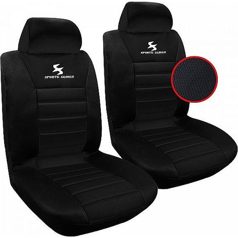WOLTU 2x CoprisedilI Anteriori Universali Auto Seat Cover Protege Sedile 2Pz