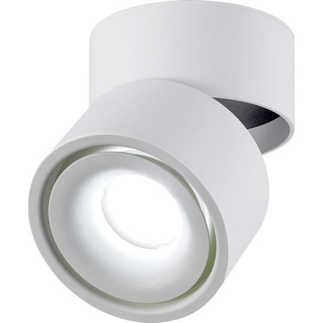 LED ceiling spotlight 10 W, adjustable lighting angle, 10 x 10 x 10 cm (white - 6000 K) [Energy class A+] - (1/5)