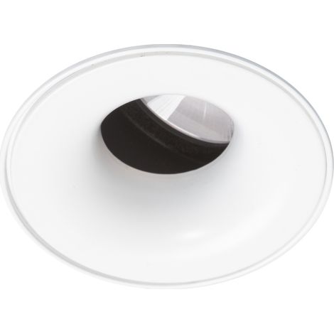 LedsC4 Play - Downlight LED da Incasso LED 11.9W e 1163lm con Bianco Caldo 2700K. Diametro 14cm. Struttura in Alluminio. Uso Interno IP54. Colore Bianco