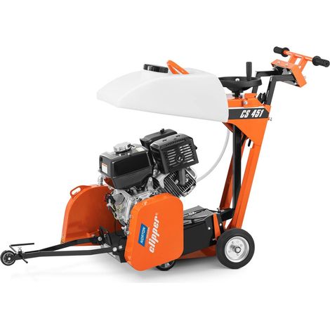 Scie à sol essence 450 mm – Moteur Honda GX390 9,6 kW – Profondeur de coupe 170 mm – Châssis anti-vibrations – Saint Gobain (1/5)