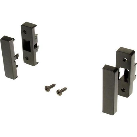 Facade autoradio 1DIN FA065 compatible avec Audi A3 8L 96-00 Noire