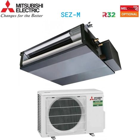mitsubishi electric aire acondicionado inverter conductos 12000 btu sez-m35da + suz-m35va r-32 wi-fi opcional