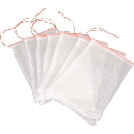 Lot de 20 Sac Protection Fruits en Nylon 35x25cm Sachet Protection Raisin Filet de Protection pour Jardin Potager (1/4)