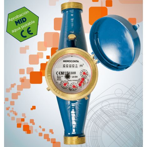 Contador Chorro Múltiple MSFM-L 32mm - 1 1/4"
