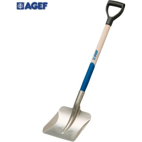 PALA AGEF PER AUTO IN ALLUMINIO CON MANICO IN FAGGIO -OFFERTA- (1/2)