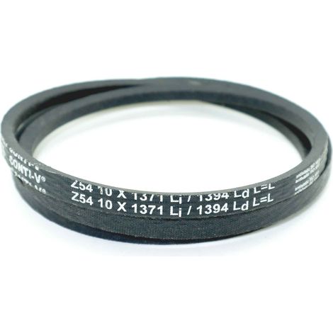 Courroie trapézoidale lisse Contitech Conti V Z54 10 x 1371 Li / 1394 Ld