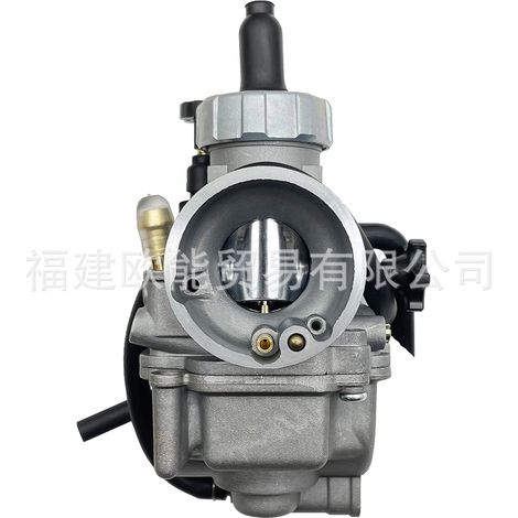 PE24FL carburetor for motorcycles, compatible with models NSR125, KX80, KX100 and KX125 (enameled version).--DTEKGAZ