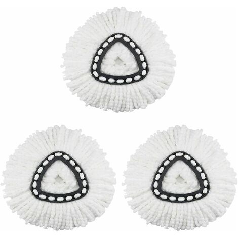 Pack Wring Mop Replacement Heads Mop Head Refills Mop Head Replacement Mops for Floor Cleaning (1/5)