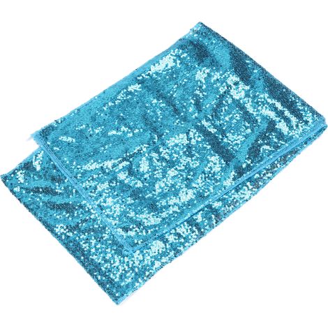 Nappe en Polyester à Paillettes Iridescentes - Idéale pour Réceptions et Décoration de Table (1/5)