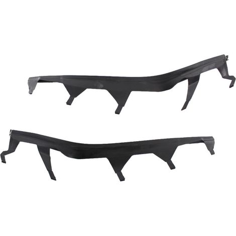 Coppia di rivestimenti per fari superiori sinistro e destro per BMW Serie 3 E46 02-05 (4 porte) (1/4)