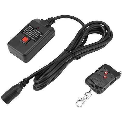 Récepteur de télécommande sans fil portable à 3 broches AC 90-240V pour détecteur de fumée A-- (1/5)