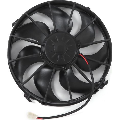 Ventilateur de Refroidissement à Condensateur 24 V CA pour Camions et Bus – 3 200 Tr/min, Type à Traction Haute efficacité avec 7 Pales, Refroidissement amélioré du Compartiment moteur. (1/5)