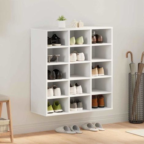 vidaXL Armario Zapatero 77,5 x 30 x 83,5 cm Madera de ingeniería (1/5)