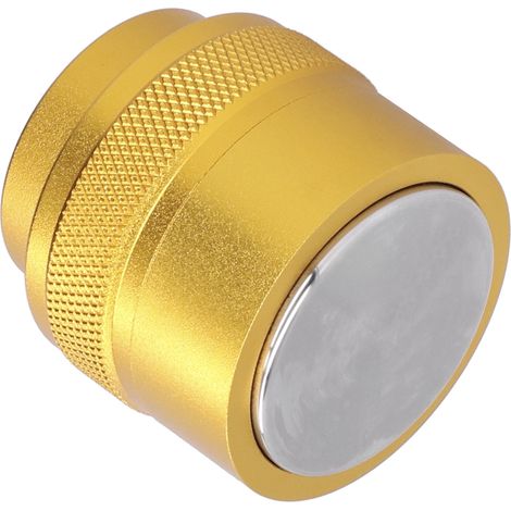 Distributeur de Café en Acier Inoxydable 51mm, Type Presse pour Mouture de Café, Accessoire Barista Doré (1/5)
